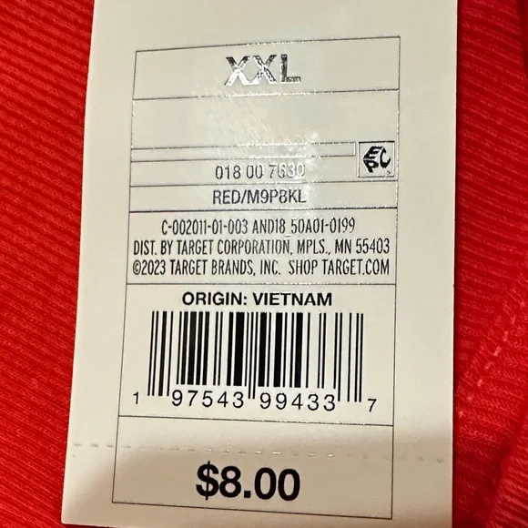 a new day Red Short Sleeve Crewneck Tee - Picture 4 of 4